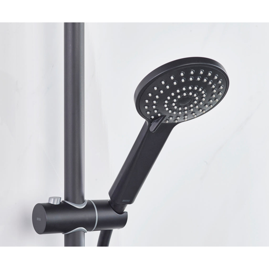 Bristan Black Prism Shower Pack PRISM BLK SHWR PK