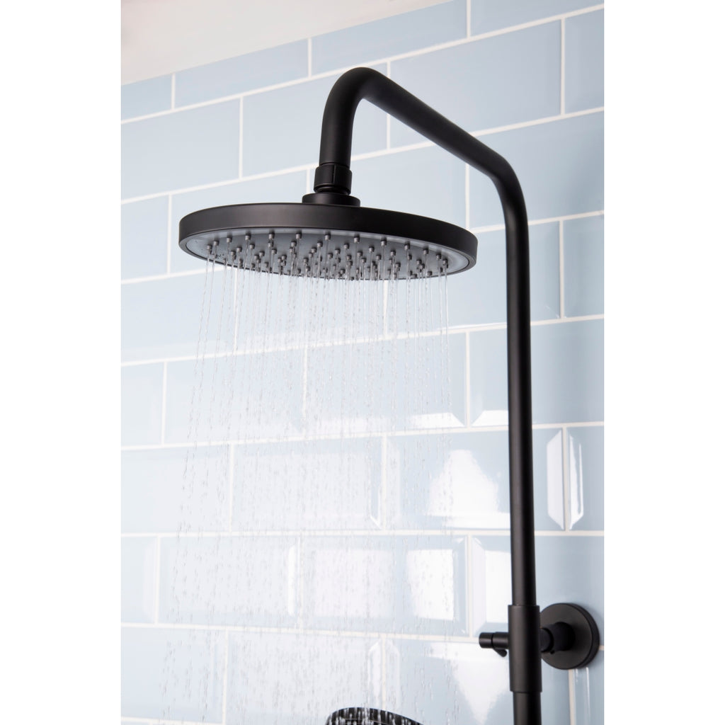 Bristan Buzz Dual Outlet Thermostatic Bar Shower Mixer Shower Black BUZ SHXDIVCTFF BLK..