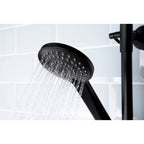 Bristan Buzz Dual Outlet Thermostatic Bar Shower Mixer Shower Black BUZ SHXDIVCTFF BLK..