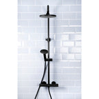Bristan Buzz Dual Outlet Thermostatic Bar Shower Mixer Shower Black BUZ SHXDIVCTFF BLK..