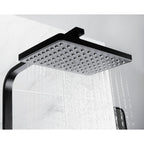 Bristan Craze Dual Outlet Thermostatic Bar Shower Mixer Black CRZ SHXDIVCTFF BLK.