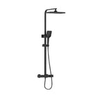 Bristan Craze Dual Outlet Thermostatic Bar Shower Mixer Black CRZ SHXDIVCTFF BLK.