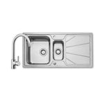 Leisure Nimbus 1000*500mm 1.5 Bowl Sink Polished Stainless Steel NIM1052/.