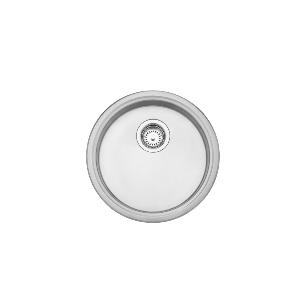 Leisure ROUND DRAINER 450 S/S SATIN