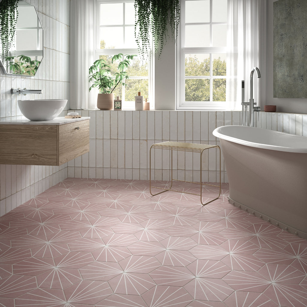 Verona Hope White Gloss Ceramic Wall 75 x 300mm PK/44