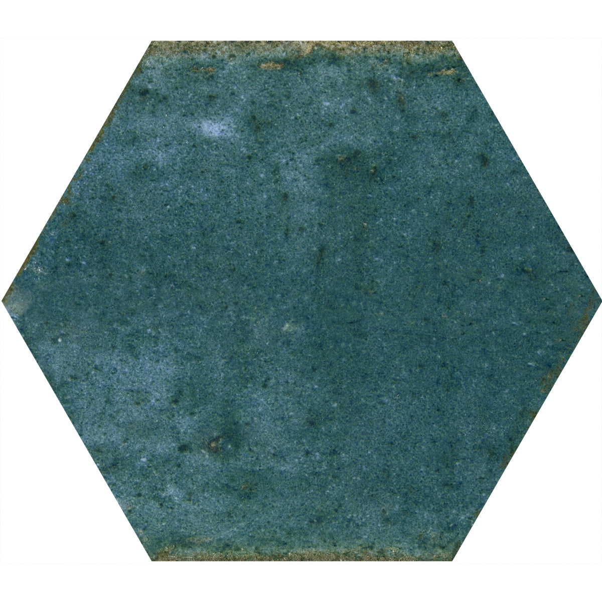 Verona Hope Blue Hexagon Gloss Ceramic Wall 150 x 173mm PK/44