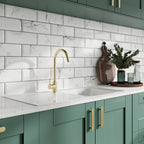 Verona Metro Calacatta Gris Ceramic Wall Tile 100 x 300mm PK/34