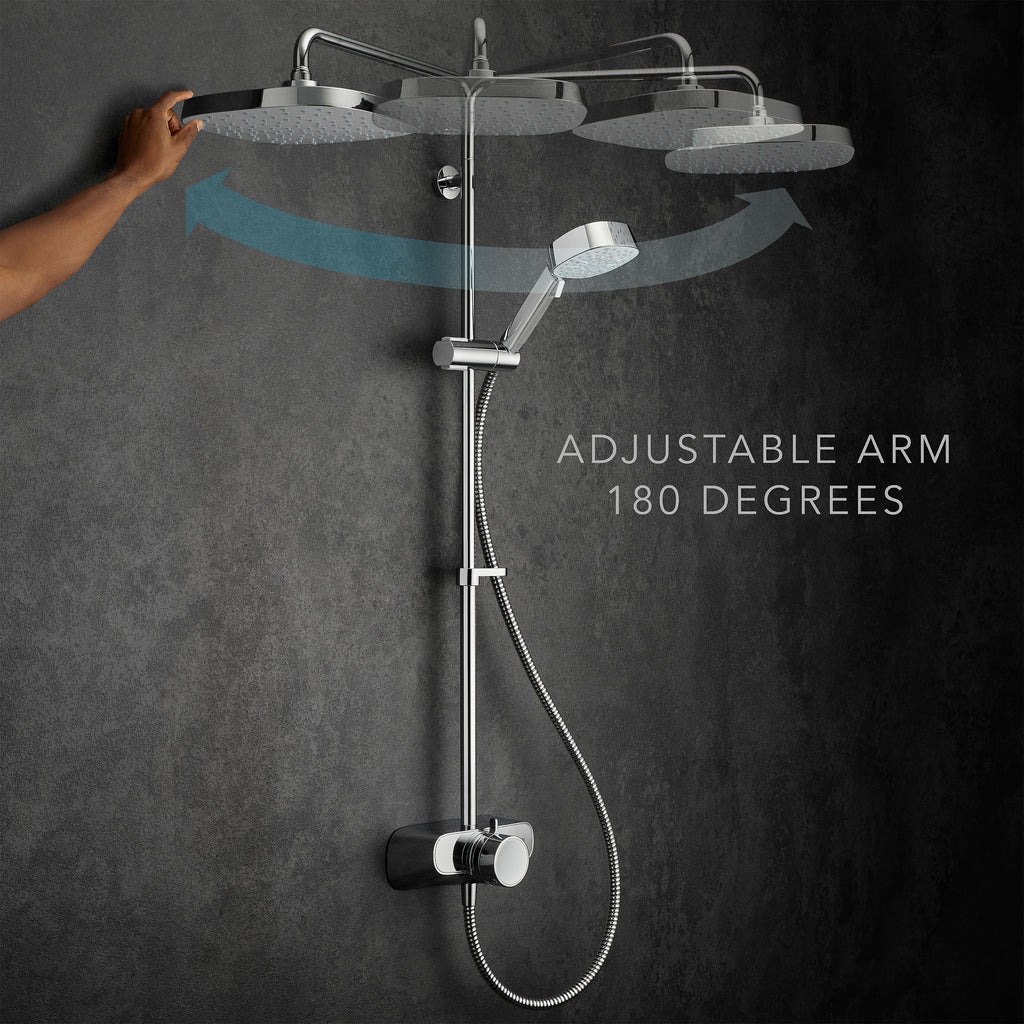 Mira Form Dual Outlet Shower