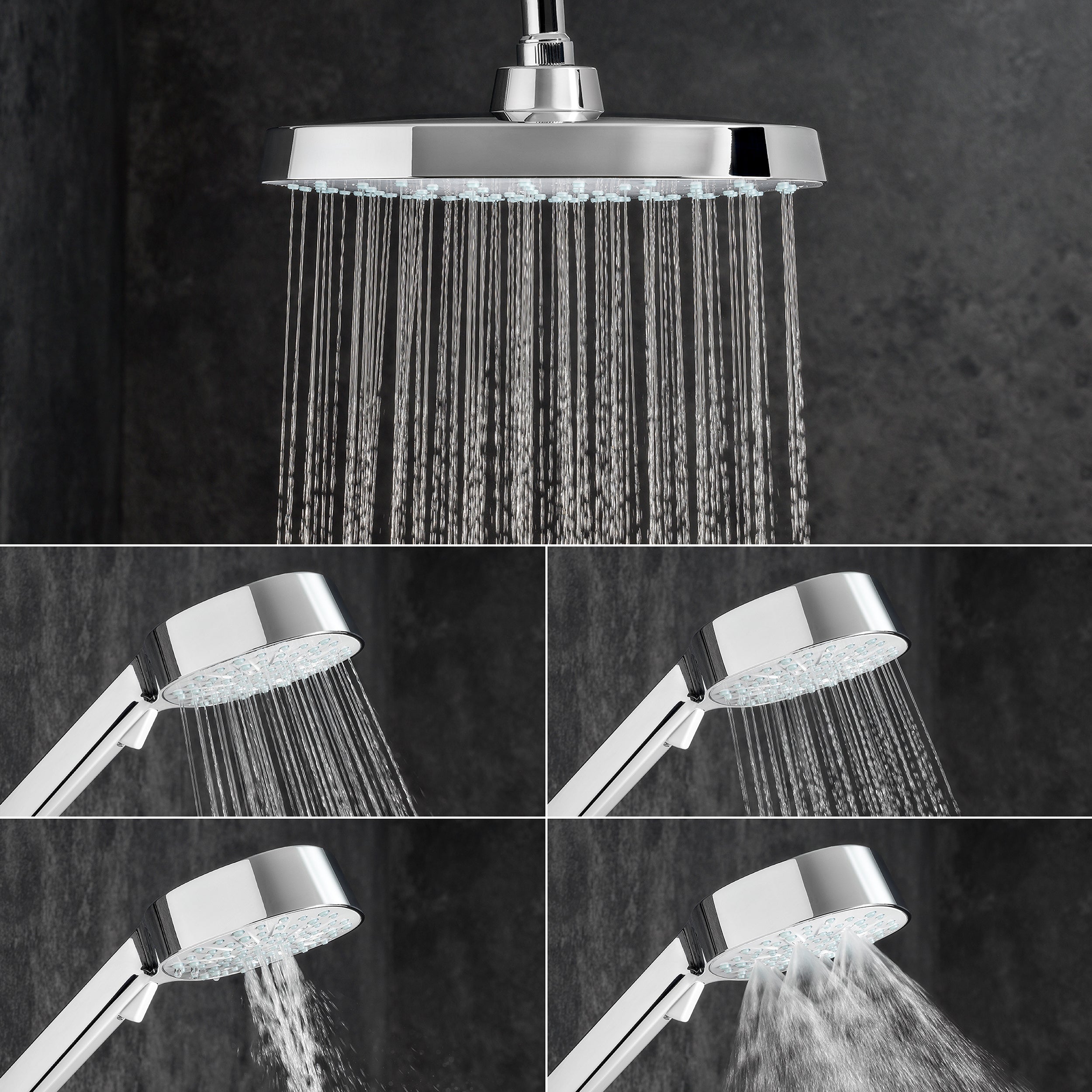 Mira Form Dual Outlet Shower