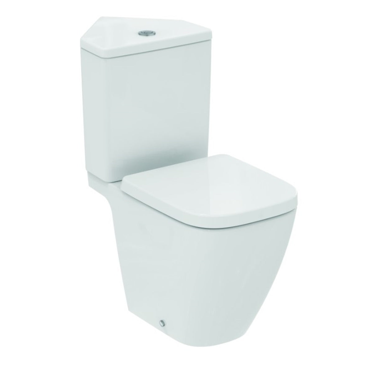 Ideal Standard - i.Life S Corner Close Coupled Rimless Toilet - 4/2 6 Litre Dual Flush Valve - Including Soft Close Seat & Cover MCPILSCOR4/2 6SEAT MCPILSCOR4/2.6SEAT