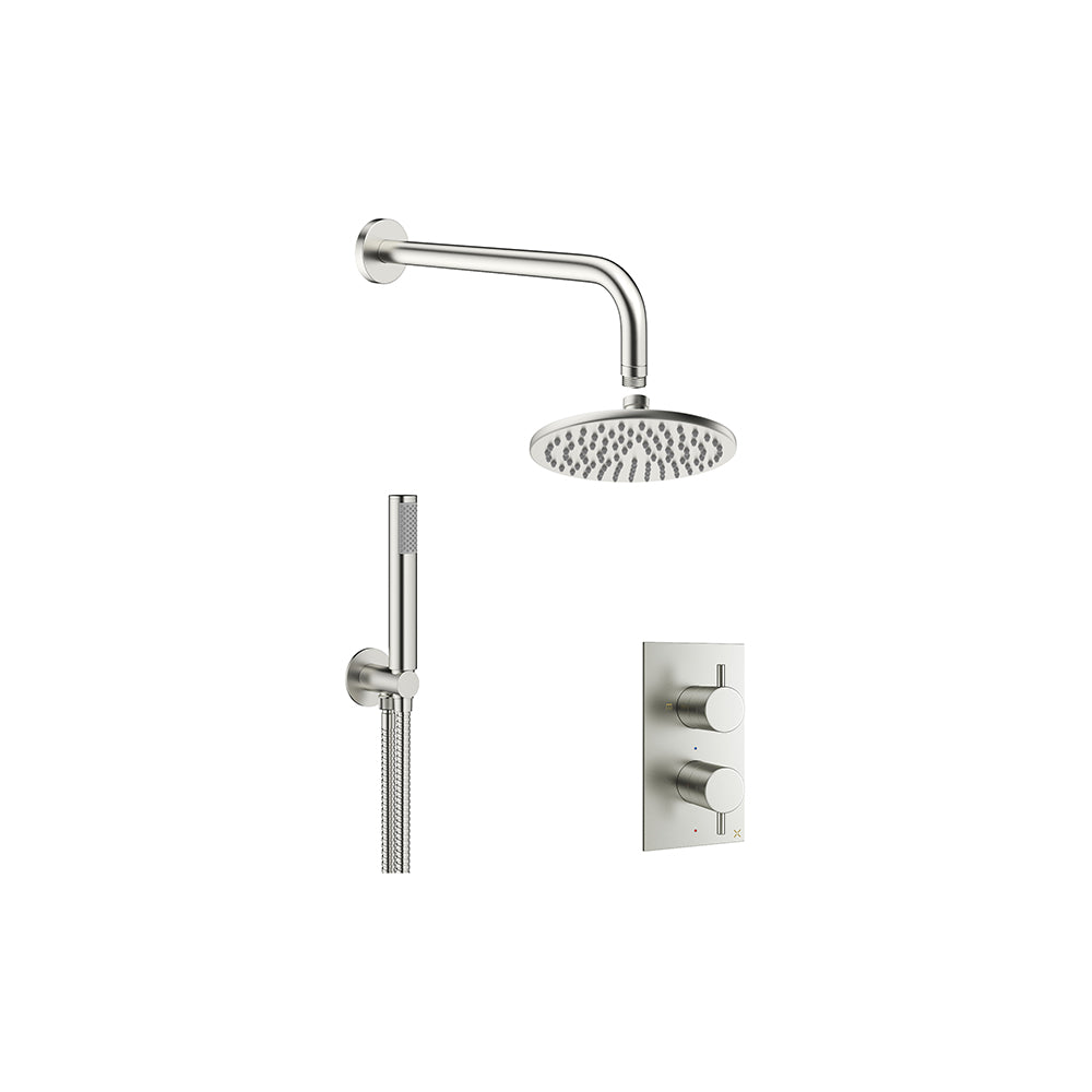 Crosswater One Box Showering MPRO Bundle 1510 Stainless Steel Effect