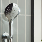 Bristan Hourglass Concealed Dual Outlet Shower Pack 3 Chrome HOURGLASS SHWR PK3.