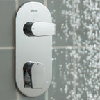 Bristan Hourglass Concealed Dual Outlet Shower Pack 3 Chrome HOURGLASS SHWR PK3.