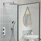 Bristan Hourglass Concealed Dual Outlet Shower Pack 3 Chrome HOURGLASS SHWR PK3.
