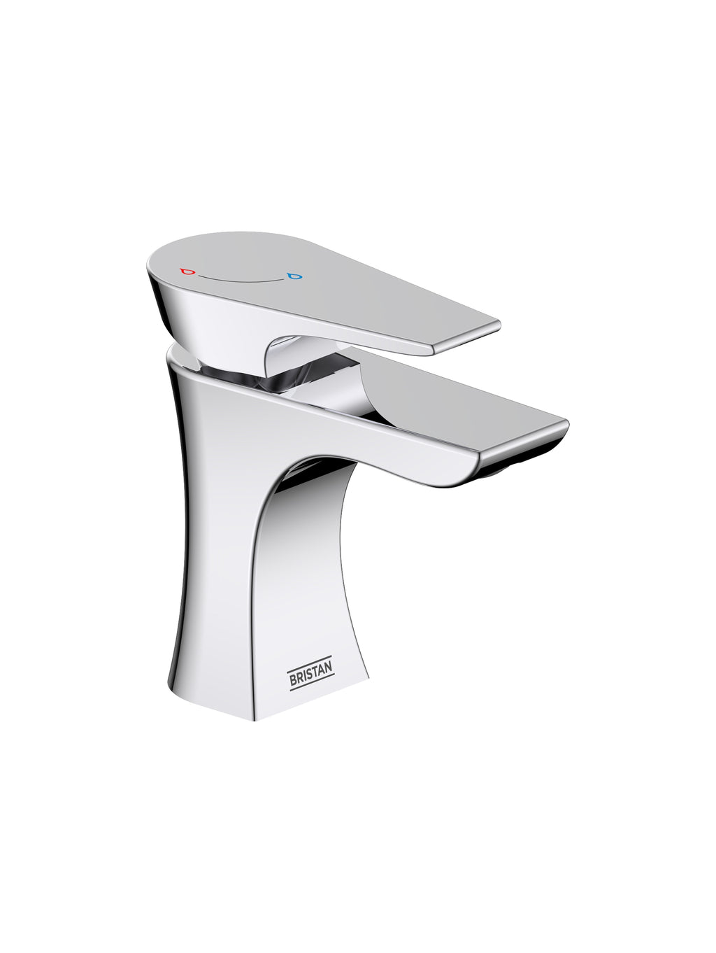 Bristan Hourglass Eco Start Basin Mixer Chrome HOU ES BAS C