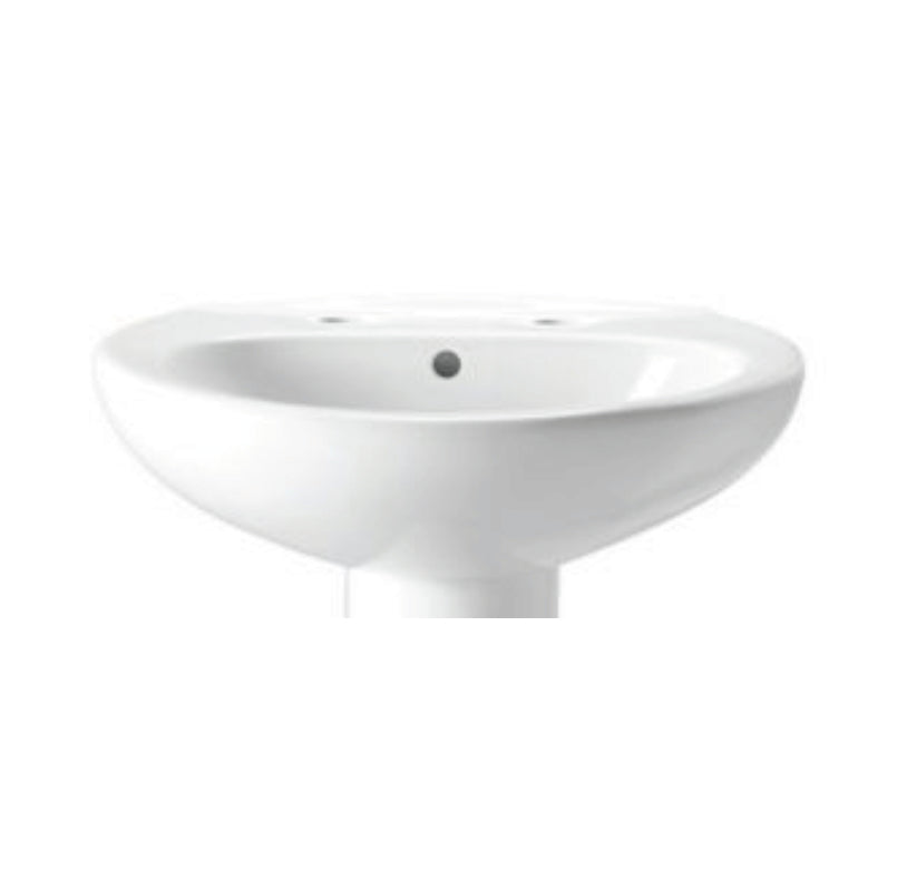 Roca Havana 500mm Basin  2 Tap Holes