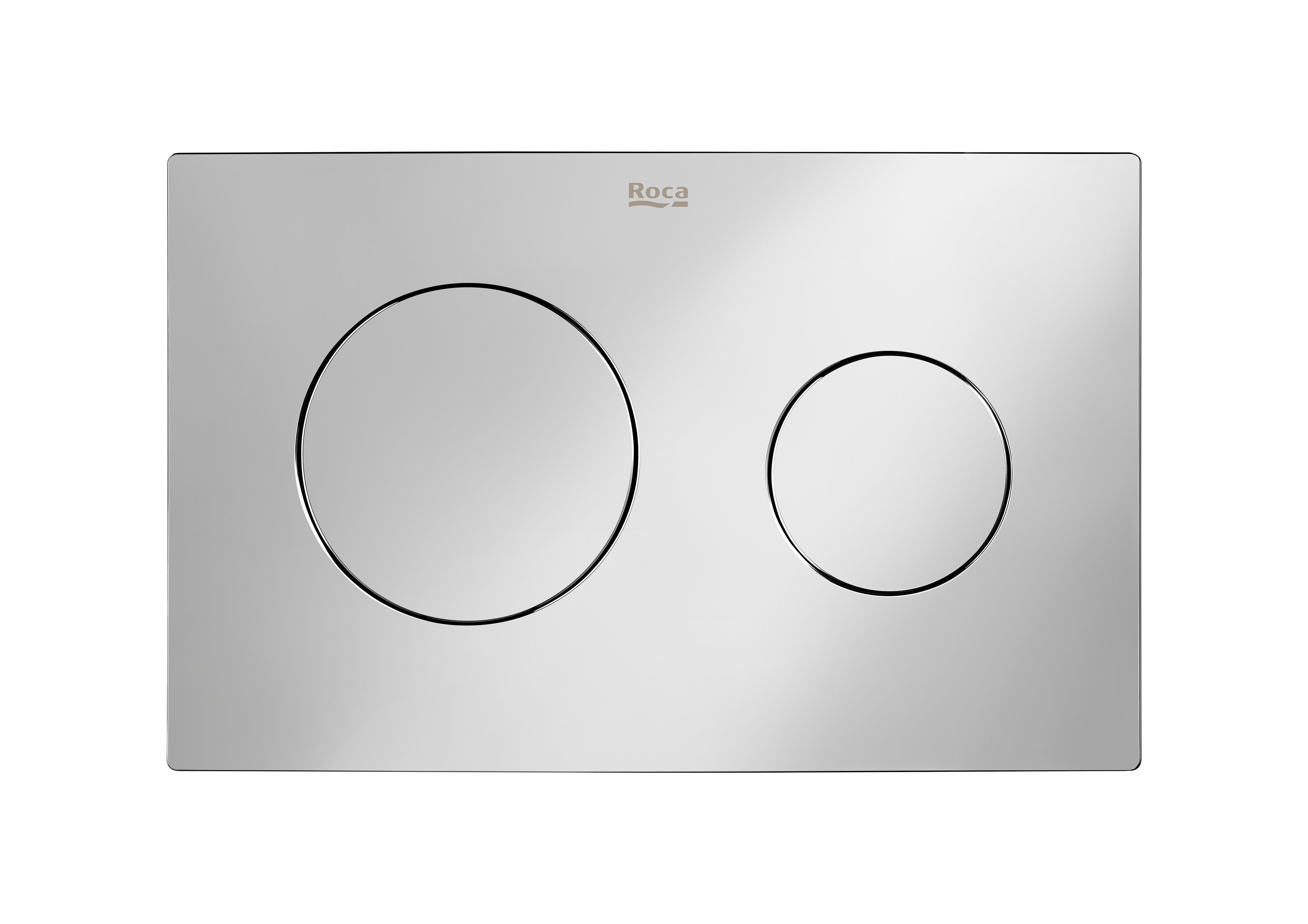 Roca PL10 Dual Chrome Flush Plate