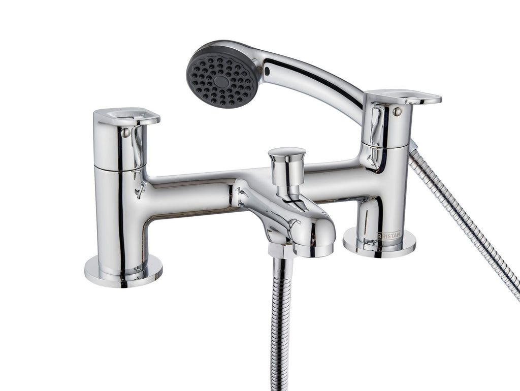 Bristan Iris Bath Shower Mixer Chrome IRS BSM C
