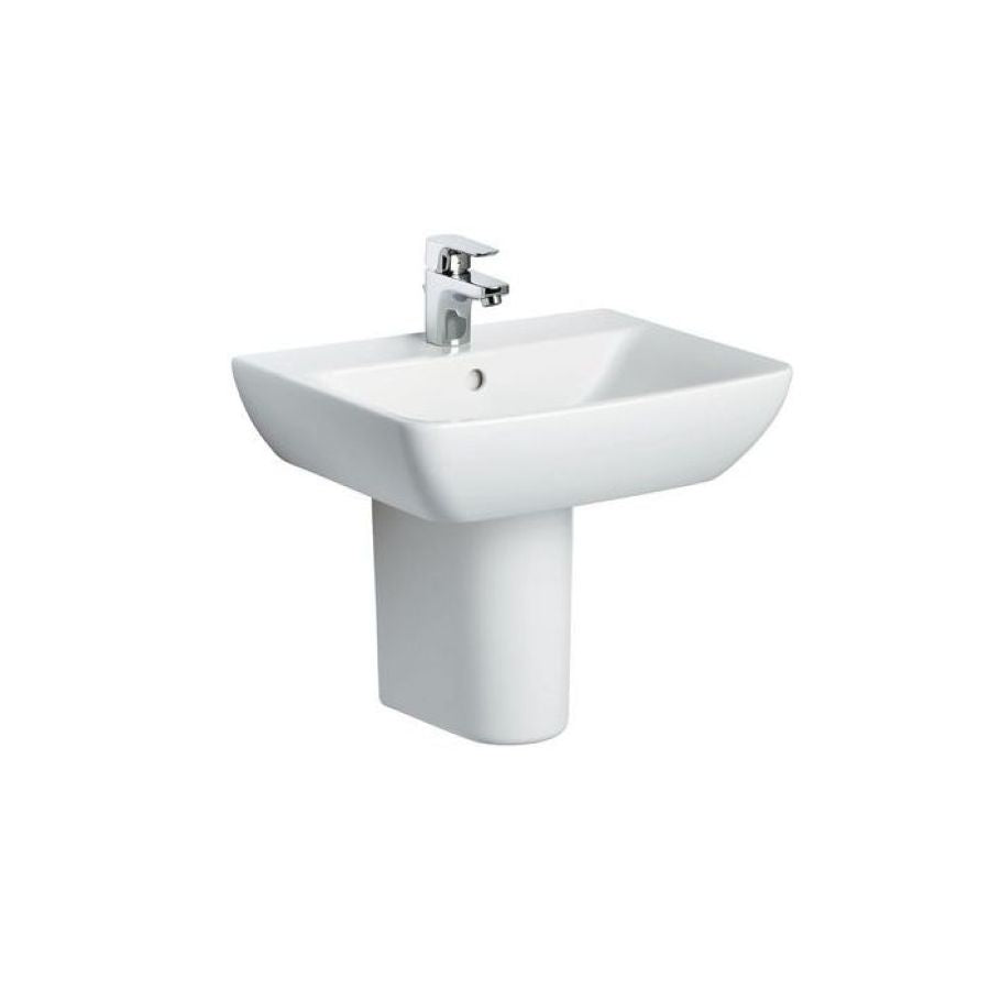 Ideal Standard Sottini Santorini Bow Wash Basin 1 Tap Hole 550 mm x 460 mm