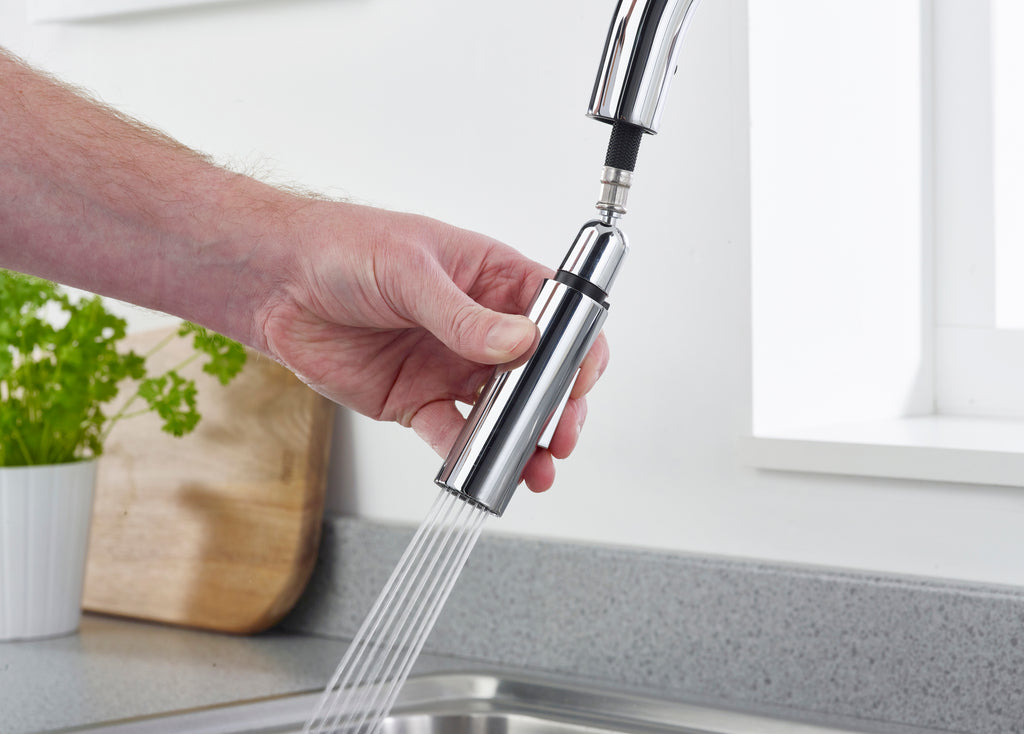 Bristan Jule Pullout Sink Mixer Tap Chrome JU PULLSNK C