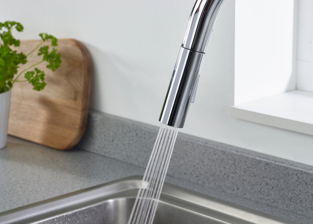 Bristan Jule Pullout Sink Mixer Tap Chrome JU PULLSNK C