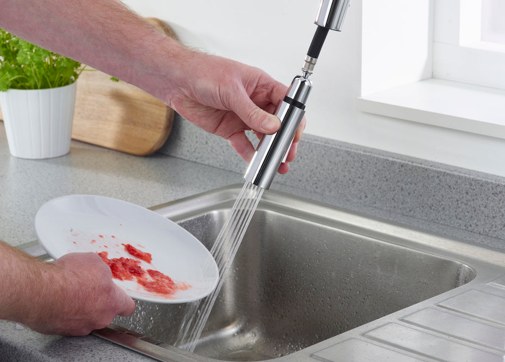 Bristan Jule Pullout Sink Mixer Tap Chrome JU PULLSNK C