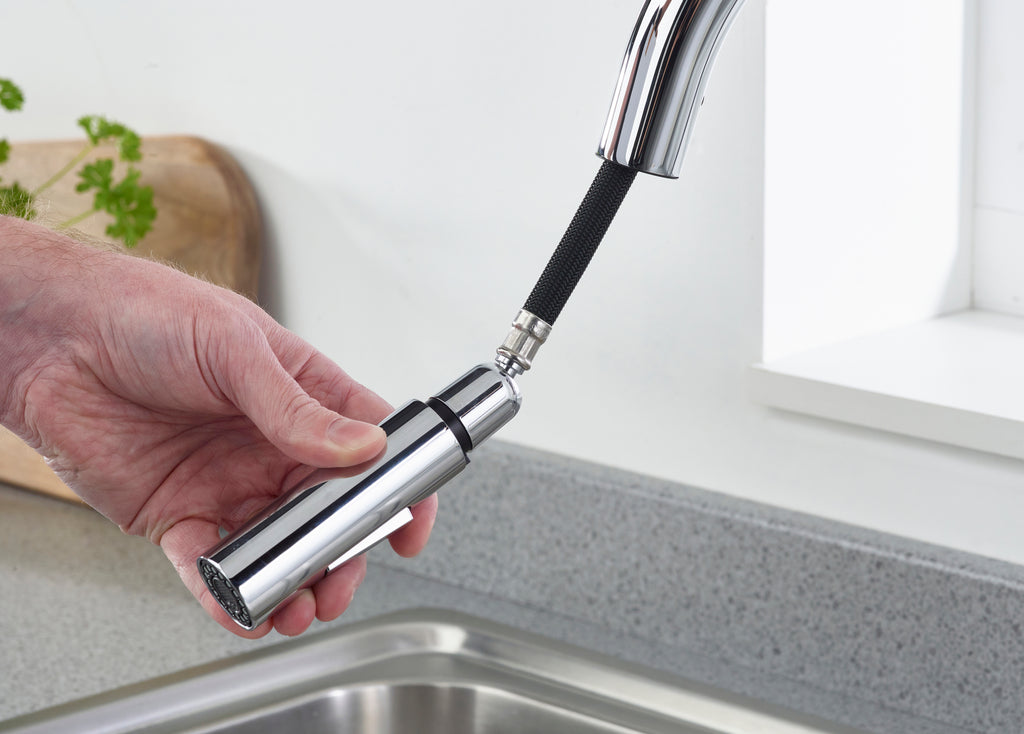 Bristan Jule Pullout Sink Mixer Tap Chrome JU PULLSNK C