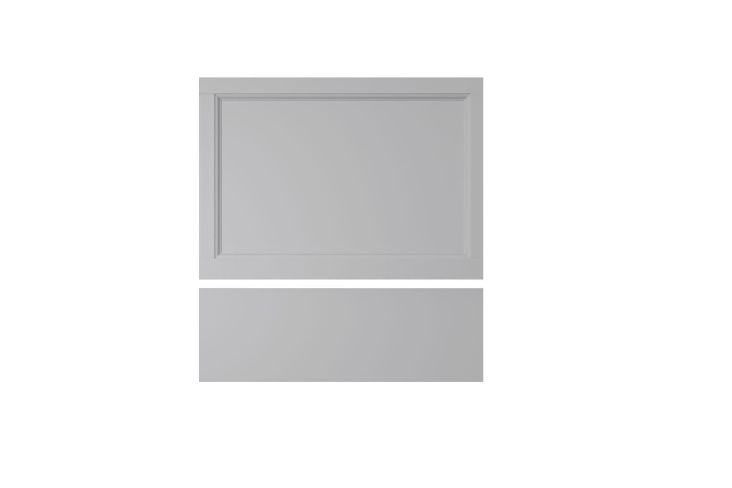 Heritage 700mm End Bath Panel -Dove Grey
