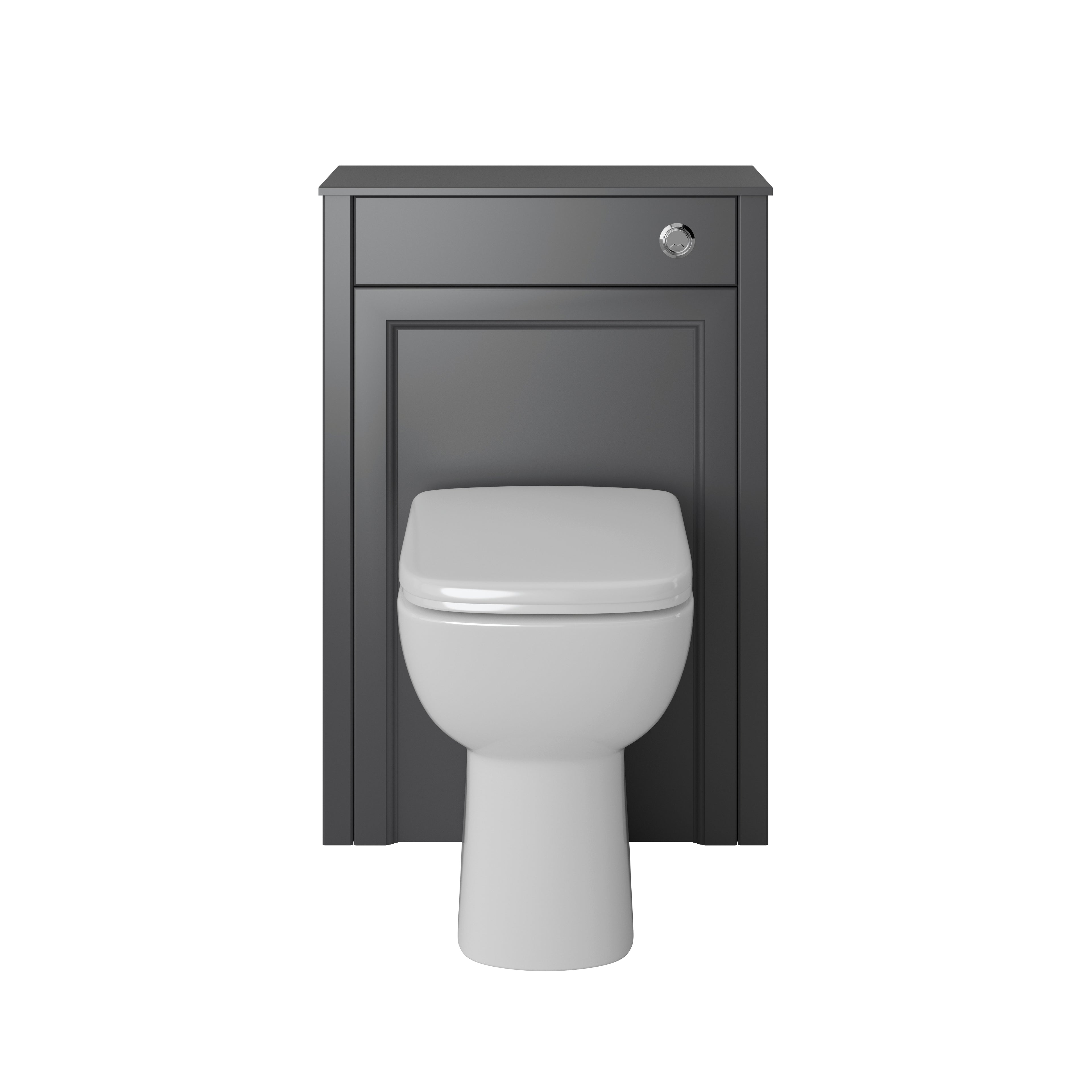 Heritage Caversham 600mm WC Unit - Graphite
