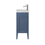 Heritage Caversham 400mm Freestanding Cloakroom Unit - Maritime Blue