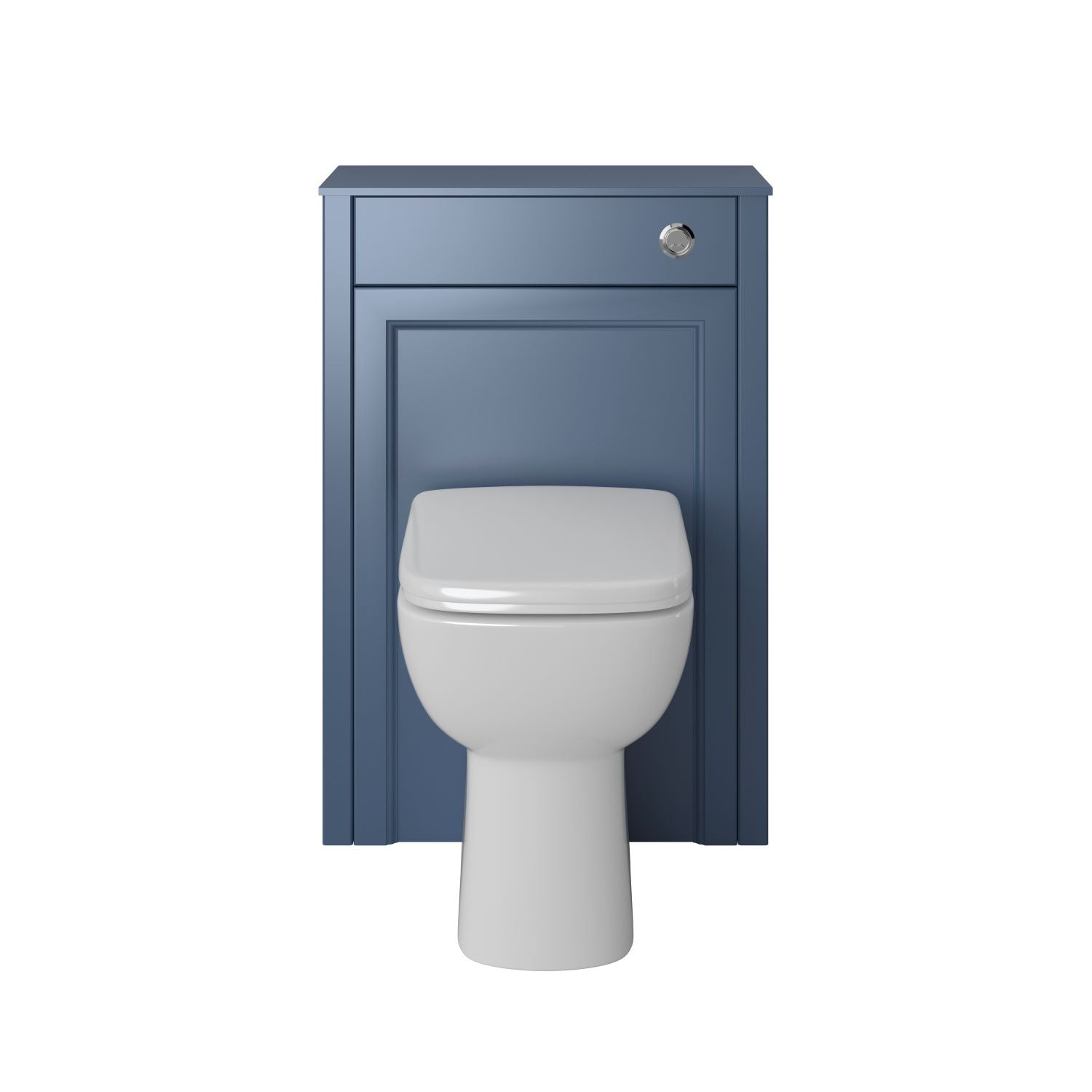Heritage Caversham 600mm WC Toilet Furniture Unit - Maritime Blue