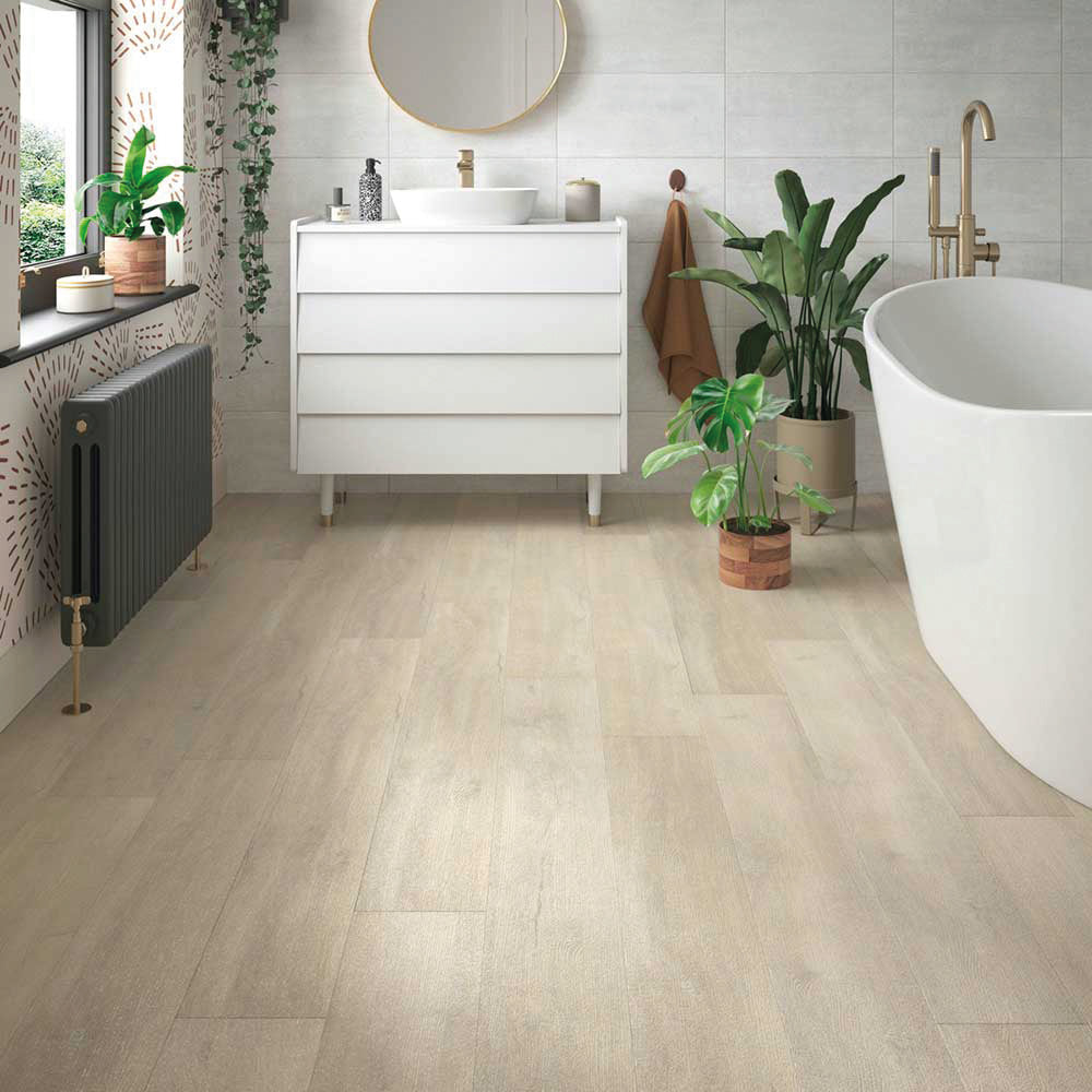 Verona ClickLux Ashdown Limed Oak Herringbone 630mm x 126mm x 5.2mm SPC Flooring Pk/28