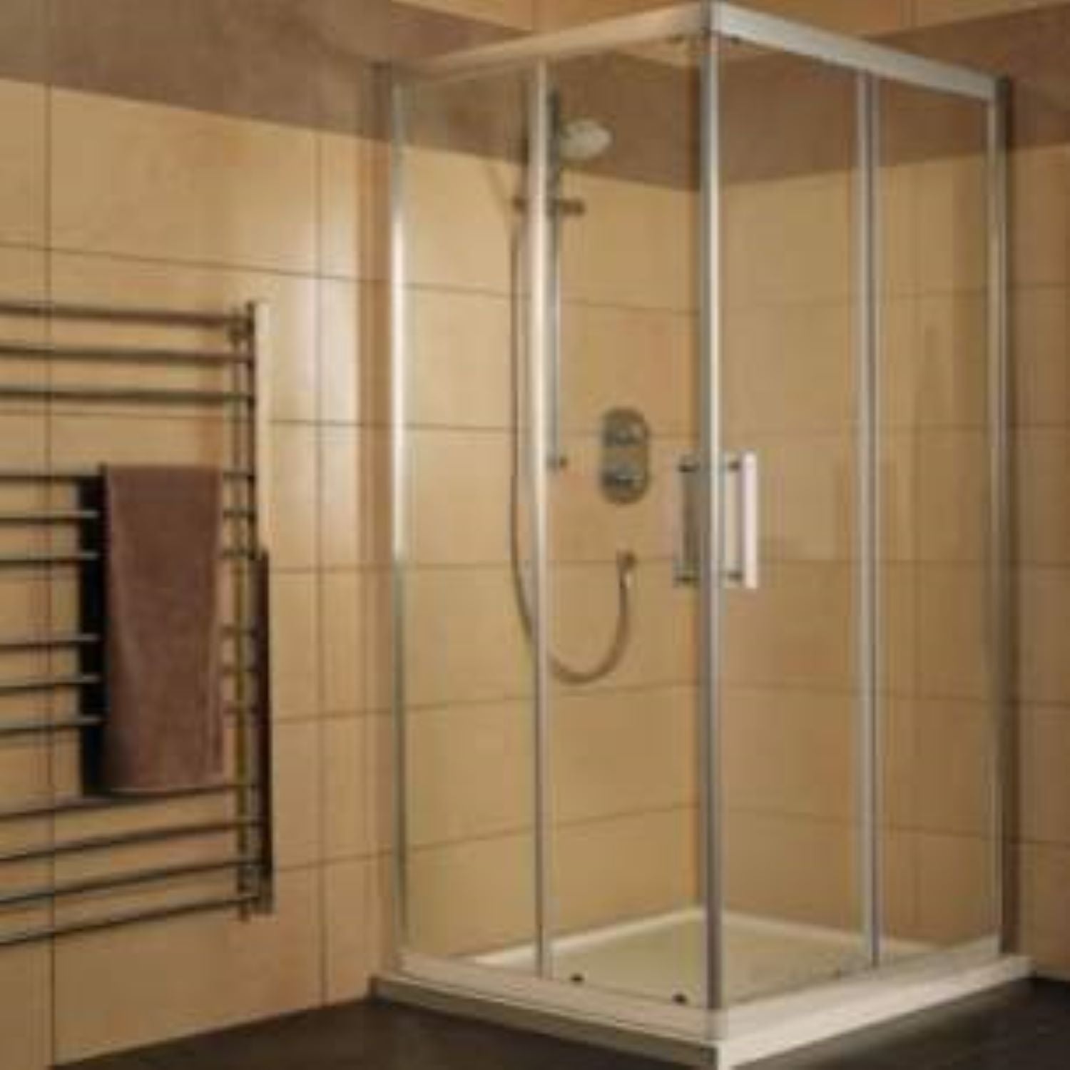 Ideal Standard Synergy Corner Entry Left Hand 900mm Silver