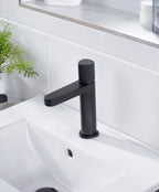 Bristan Liso Basin Mixer Tap Black LIS BAS BLK