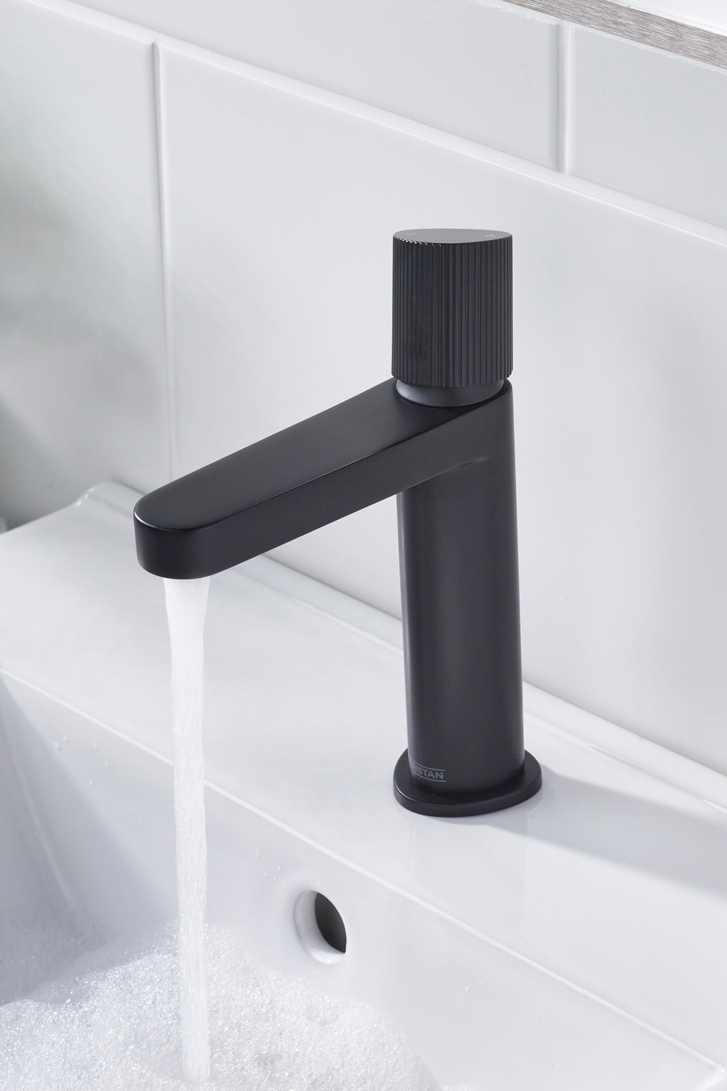 Bristan Liso Basin Mixer Tap Black LIS BAS BLK