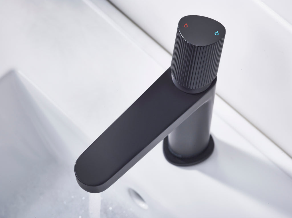 Bristan Liso Basin Mixer Tap Black LIS BAS BLK