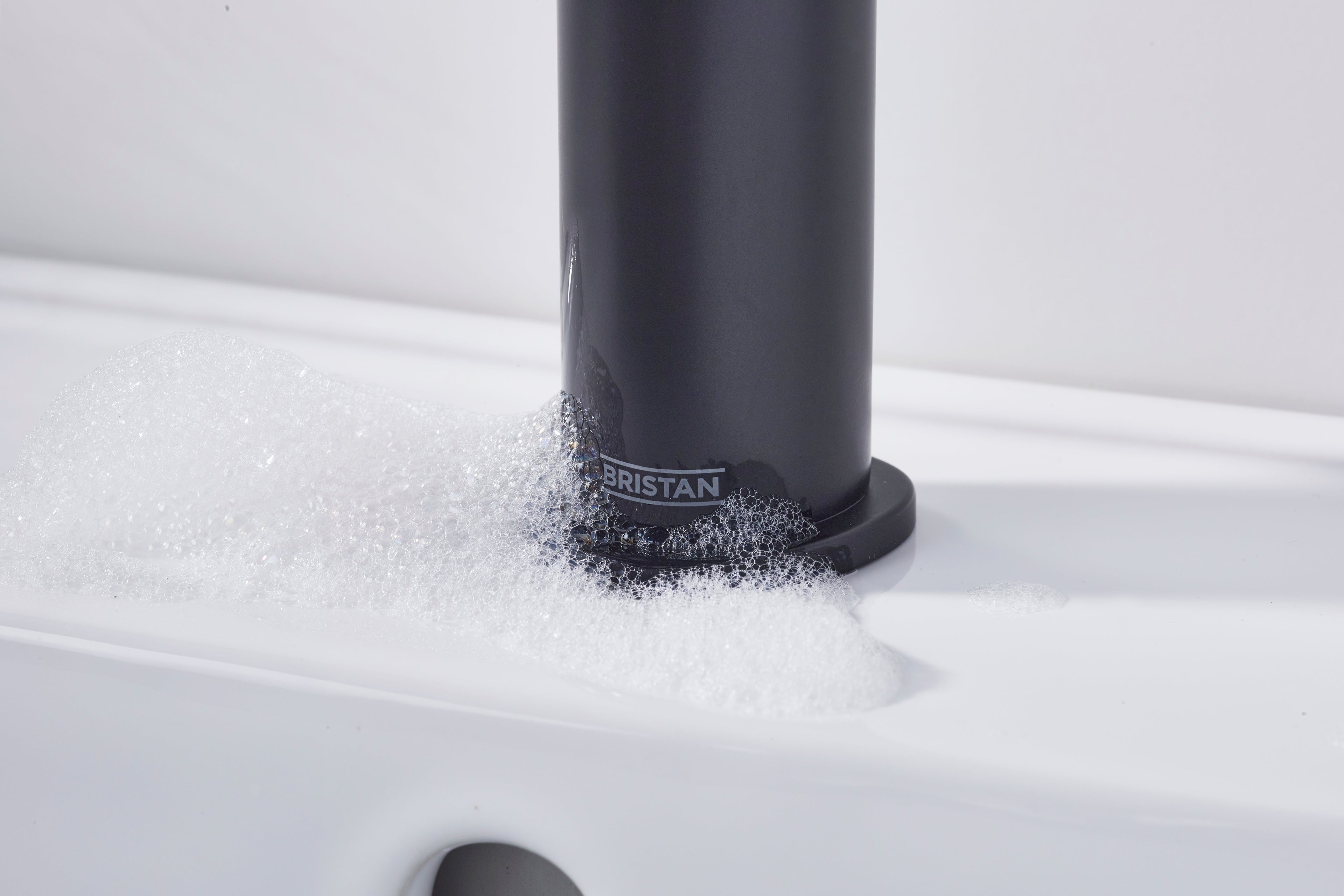 Bristan Liso Basin Mixer Tap Black LIS BAS BLK