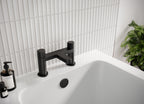 Bristan Liso Bath Filler Tap Black LIS BF BLK
