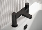 Bristan Liso Bath Filler Tap Black LIS BF BLK
