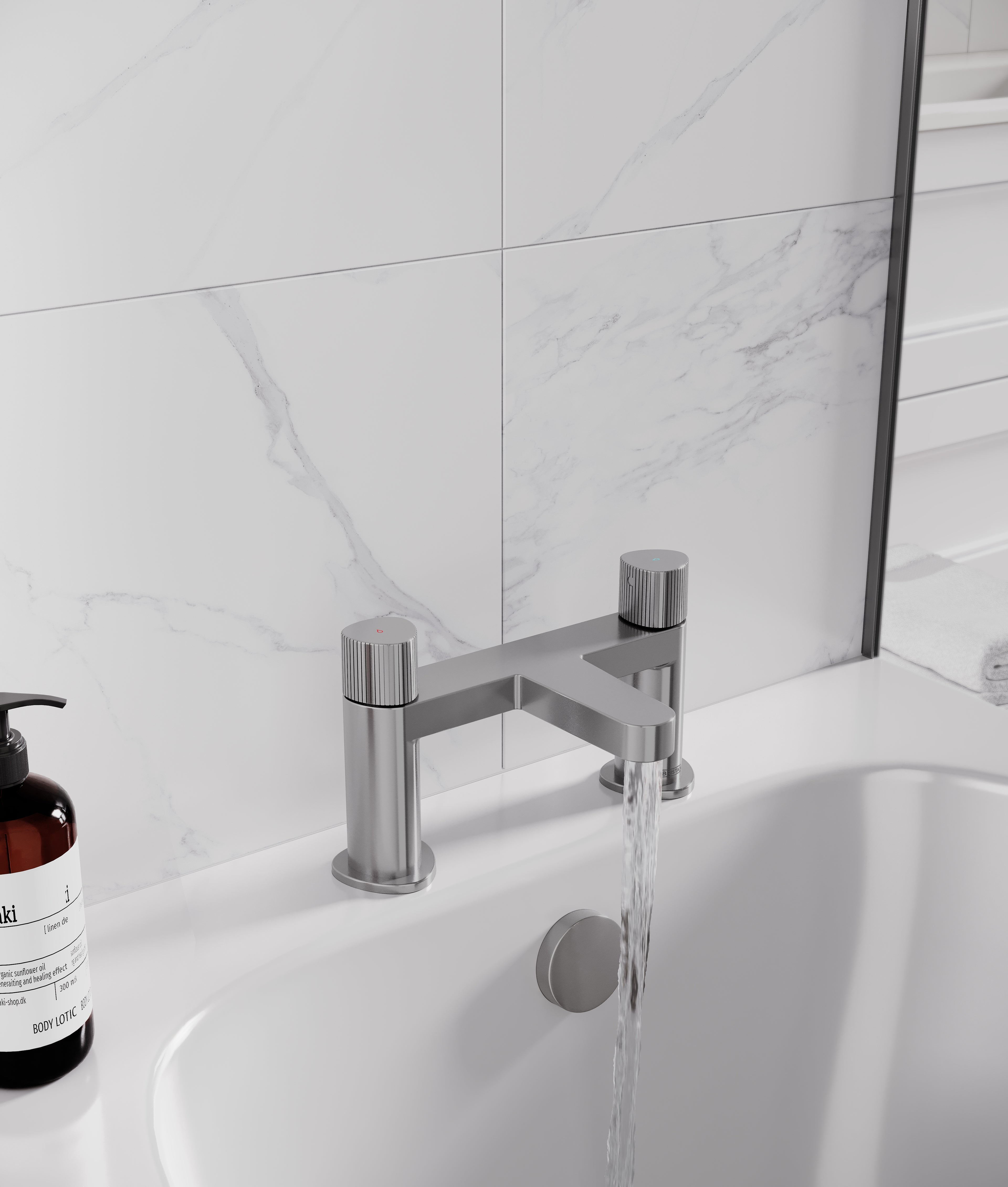 Bristan Liso Bath Filler Tap Chrome LIS BF C