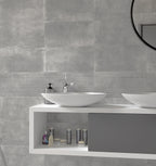 Linton Ash Waves - Decor Glazed Porcelain Wall, 300 x 600mm, Pack of 7 (P12861)