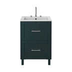 Heritage Lynton 600mm Freestanding  Vanity Unit - Classic Green