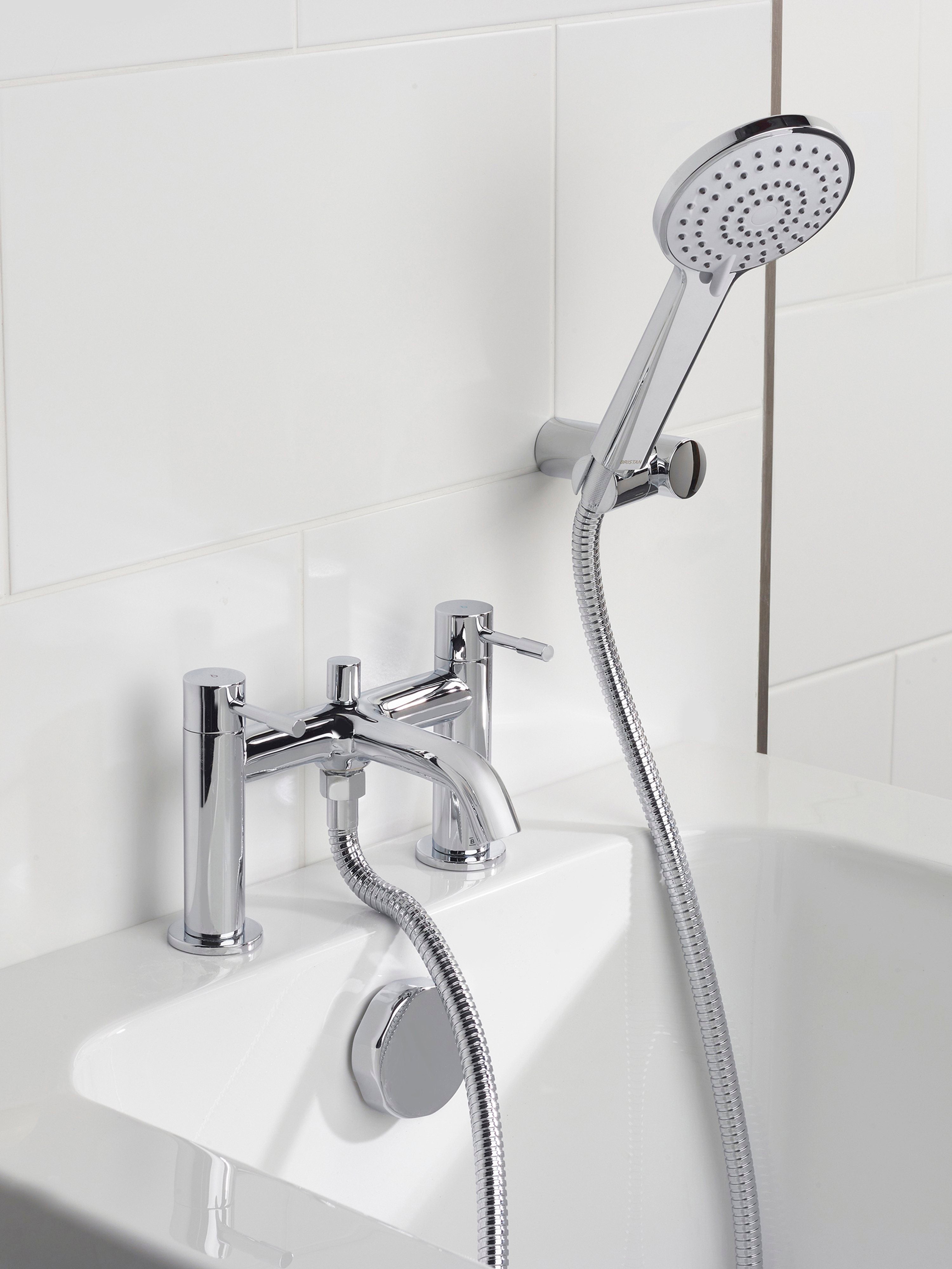 Bristan Mila Bath Shower Mixer Tap Chrome MI BSM C