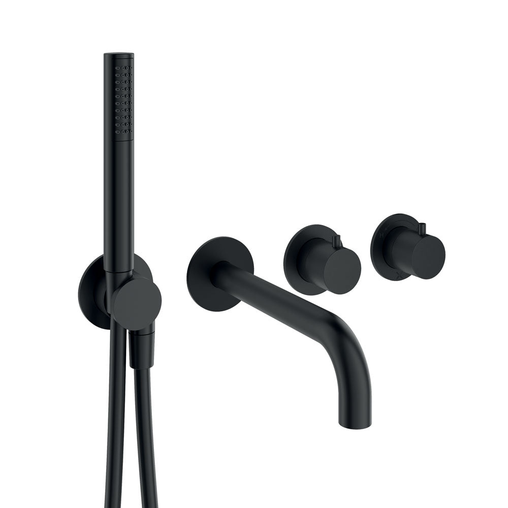 Crosswater Module Shower Set 10 Matt Black