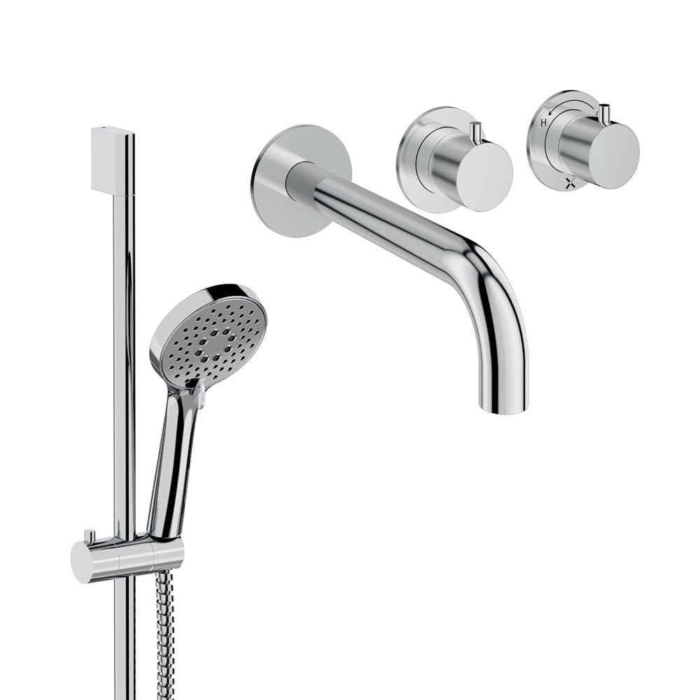 Crosswater Module Shower Set 4 Chrome