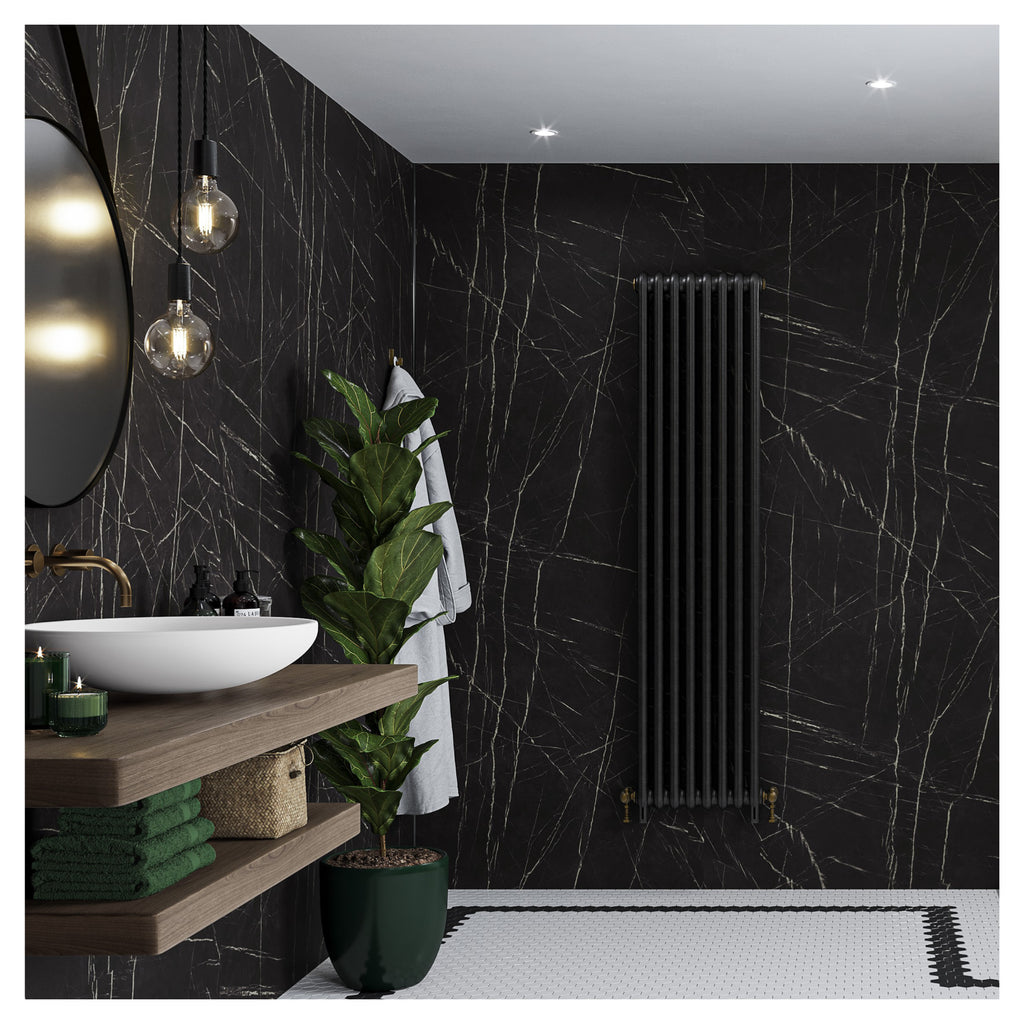 Multipanel Linda Barker Hydrolock 2400mm x 1200mm Black Pietra