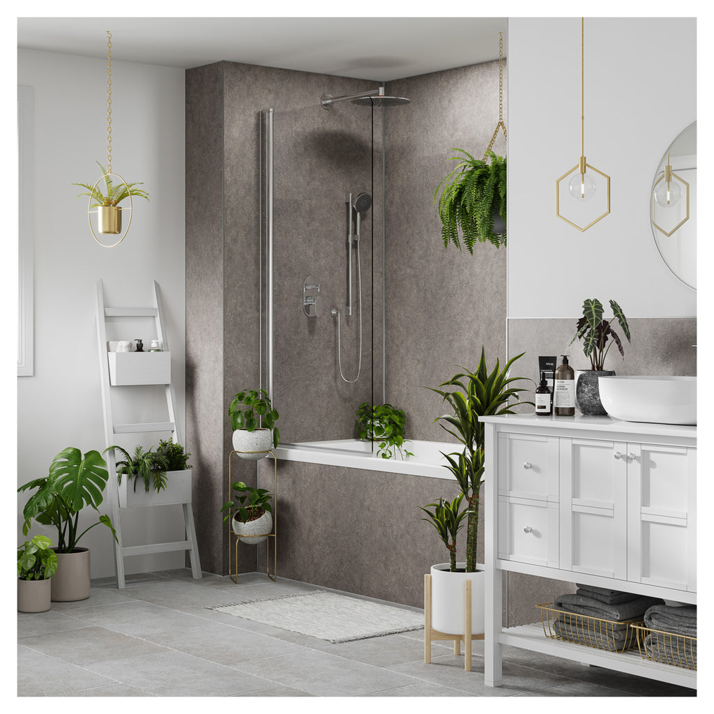 Multipanel Pure Hydrolock 2400mm x 1200mm Grey Mineral