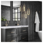 Multipanel Pure Hydrolock 2400mm x 1200mm Black Mineral
