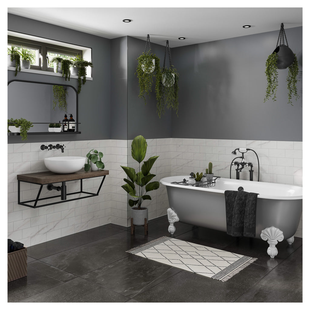 Multipanel Pure Unlipped 2400mm x 1200mm Monument Grey