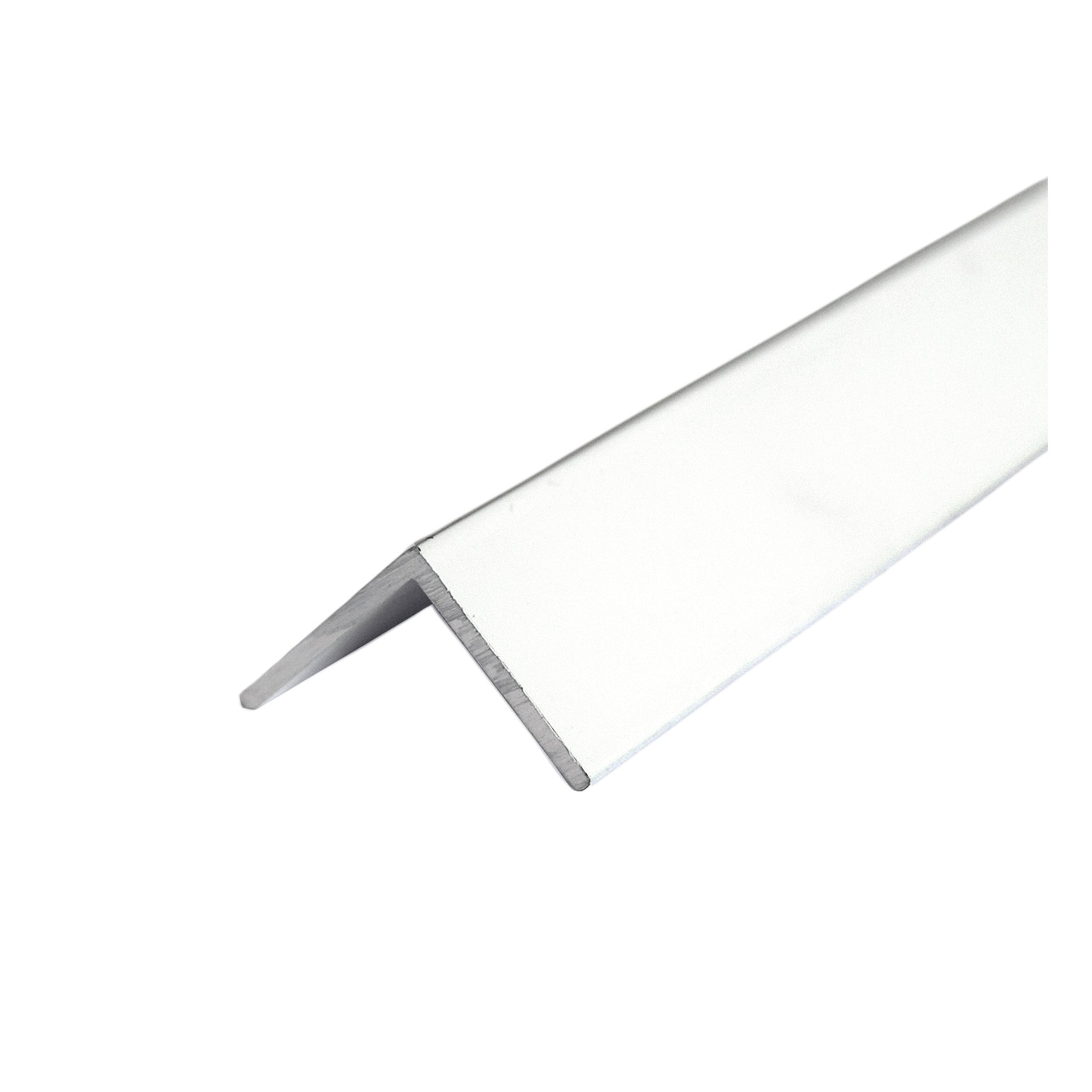 MULTIPANEl CLASSIC Type 102 Angle Profile 2.45m Long White